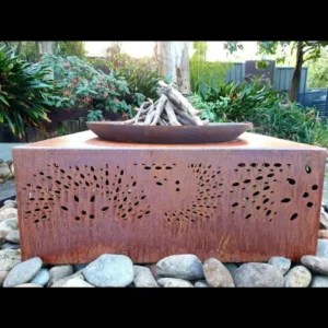 Squre Firepit Firebox
