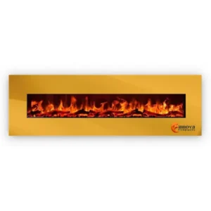 Electric Fireplaces without Heater - Golden