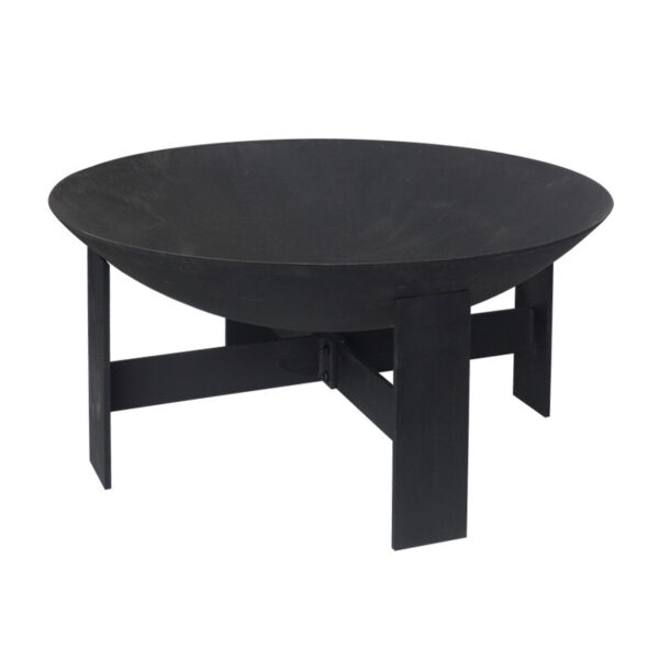 Innova Round Black Firepit - Image 3