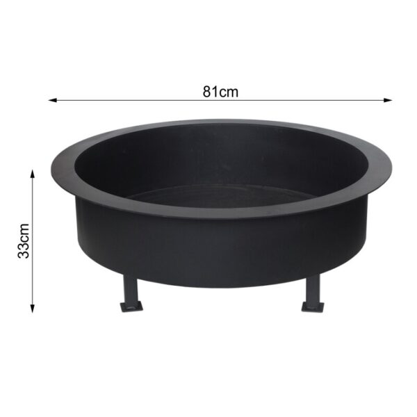INNOVA Kalahari Black Fire Pit - Image 3